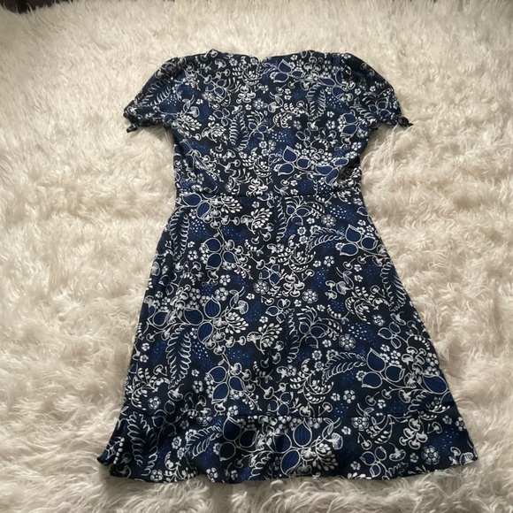 J Crew Printed faux-wrap dress - Picture 5 of 5